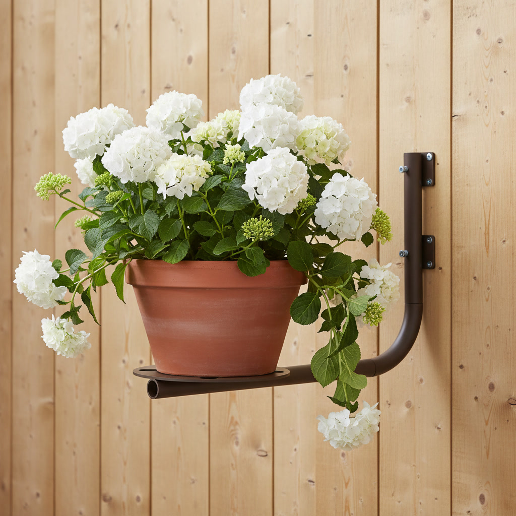 gemini 2.5 flash image use the uploaded image as exact reference for the wall mounted flower bracket. t 3